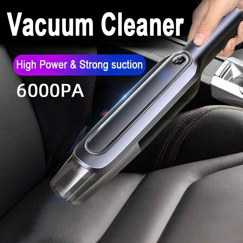 Handheld Wireless Car Vacuum Cleaner Powerful Cyclone Suction