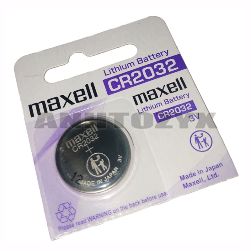 ORIGINAL MAXELL CR2032 3V LITHIUM BATTERY MADE IN JAPAN ( PRICE PER