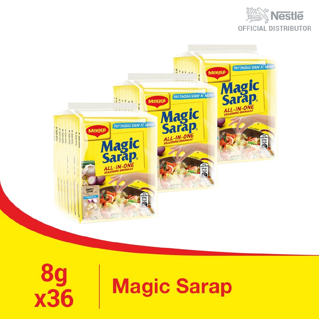 Maggi Magic Sarap AllInOne Seasoning Granules 8g Pack of 36 Sachets