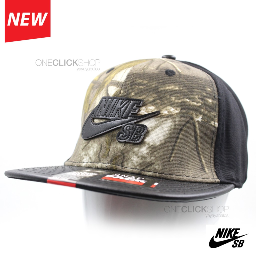 nike leather hat