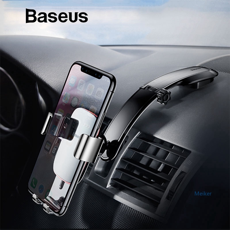 car phone holder with speaker