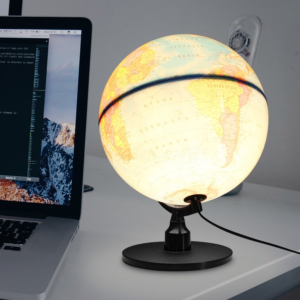 globe bedside lamp