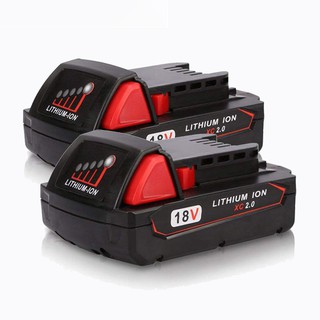 18V 3000mAh Repalcement M18 Rechargeable Battery Li-ion Tool Battery for Milwaukee M18 48-11-1815 48