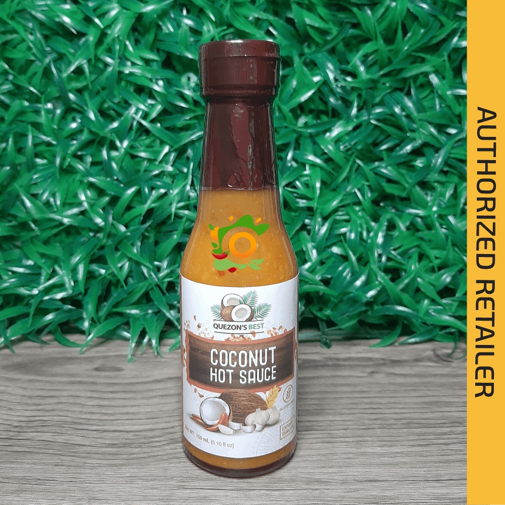 Quezon's Best Organic Coconut Hot Sauce 150g Vegan Shopee Philippines