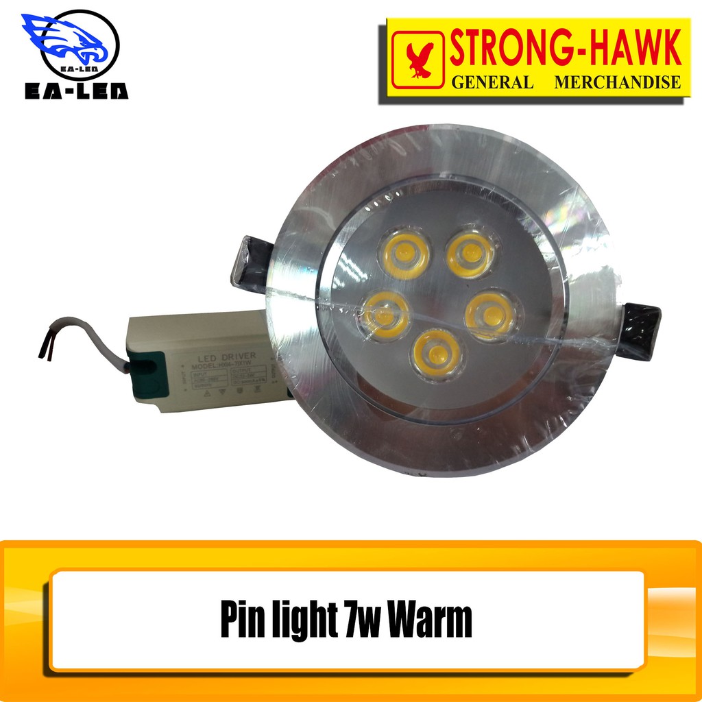 LED PIN LIGHT 7W WARM WHITE Shopee Philippines