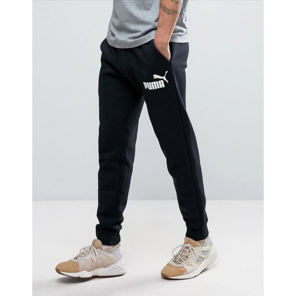 puma khaki joggers