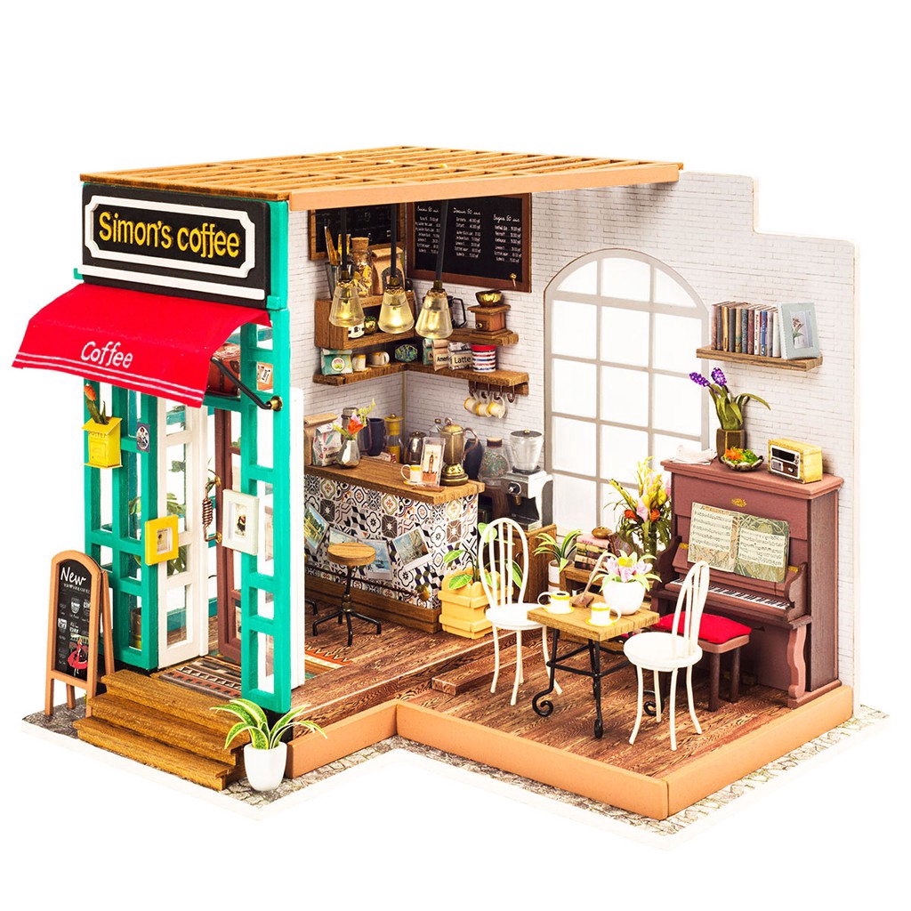 wooden dolls house toys