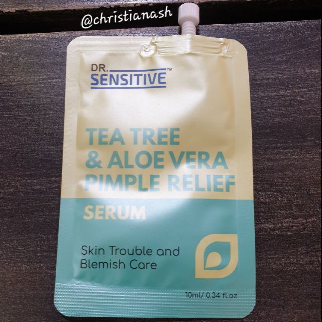dr sensitive pimple relief serum