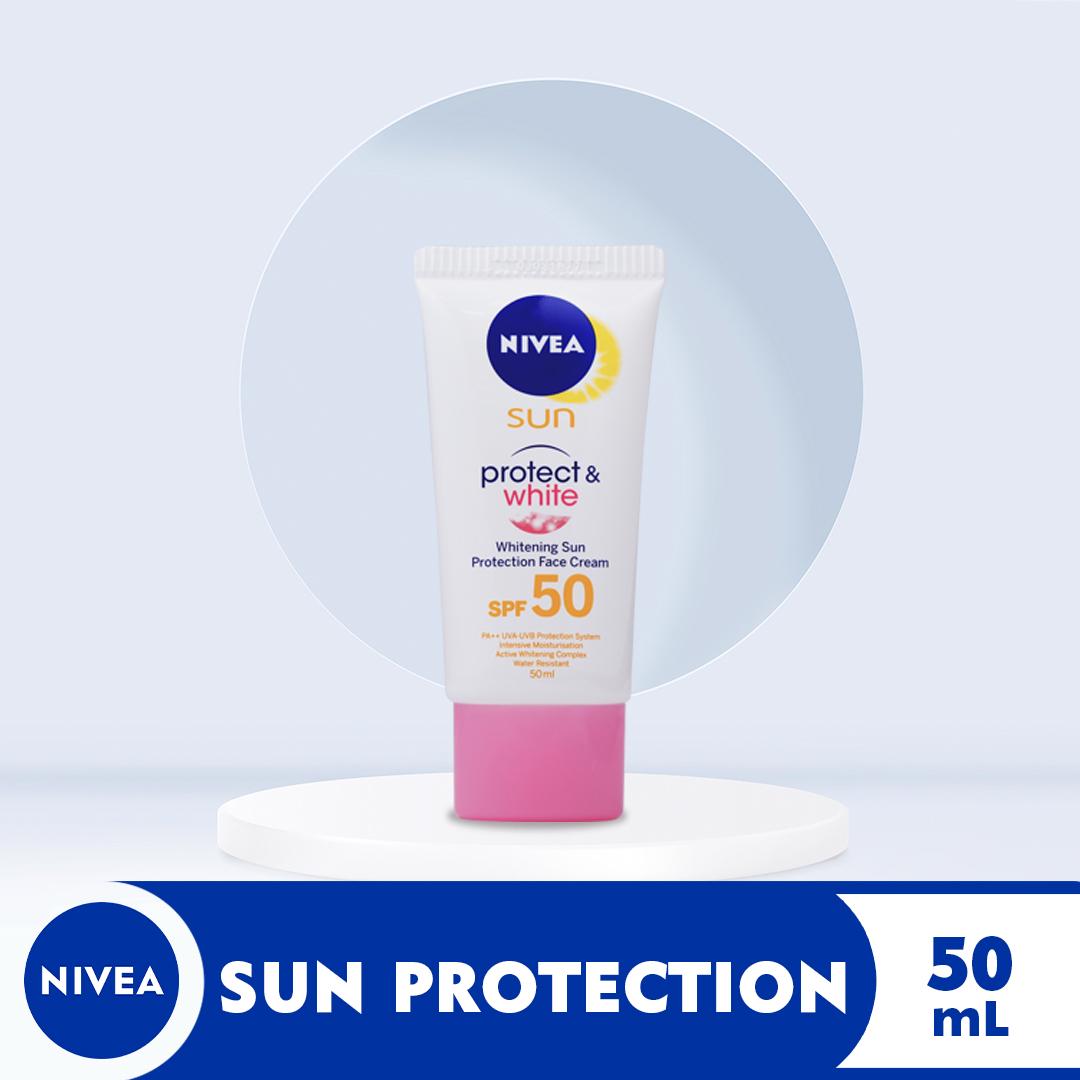blad Tegenstander Raar NIVEA Sun Protect & White Face Cream with SPF 50, 50ml | Shopee Philippines
