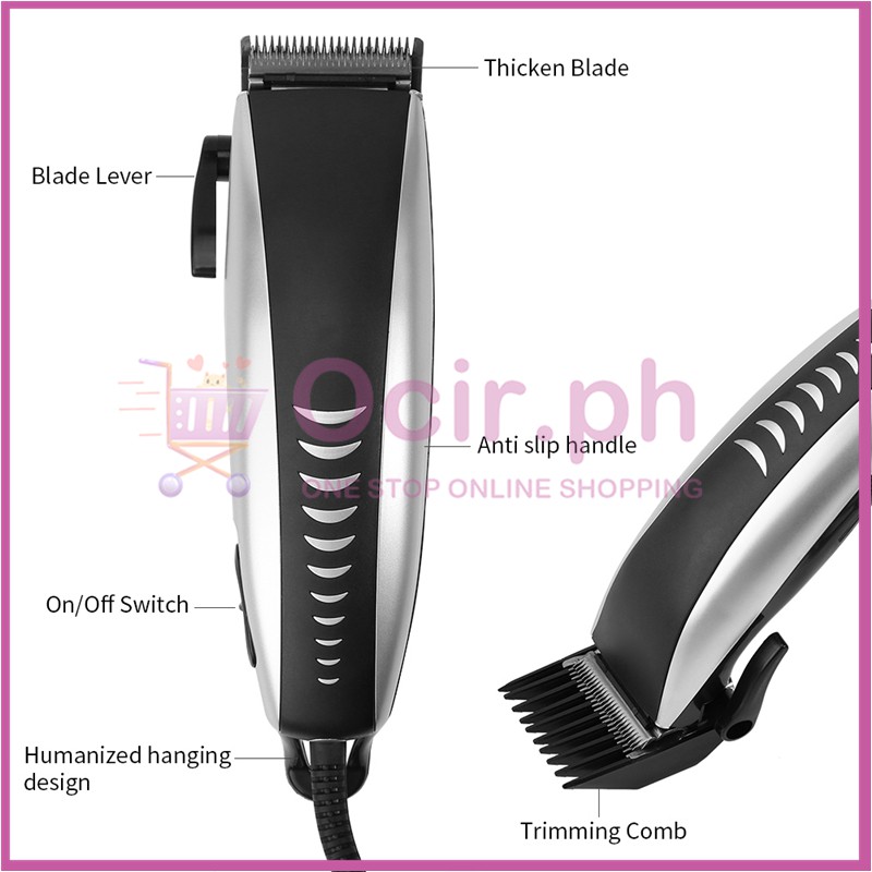 hair clippers and scissors