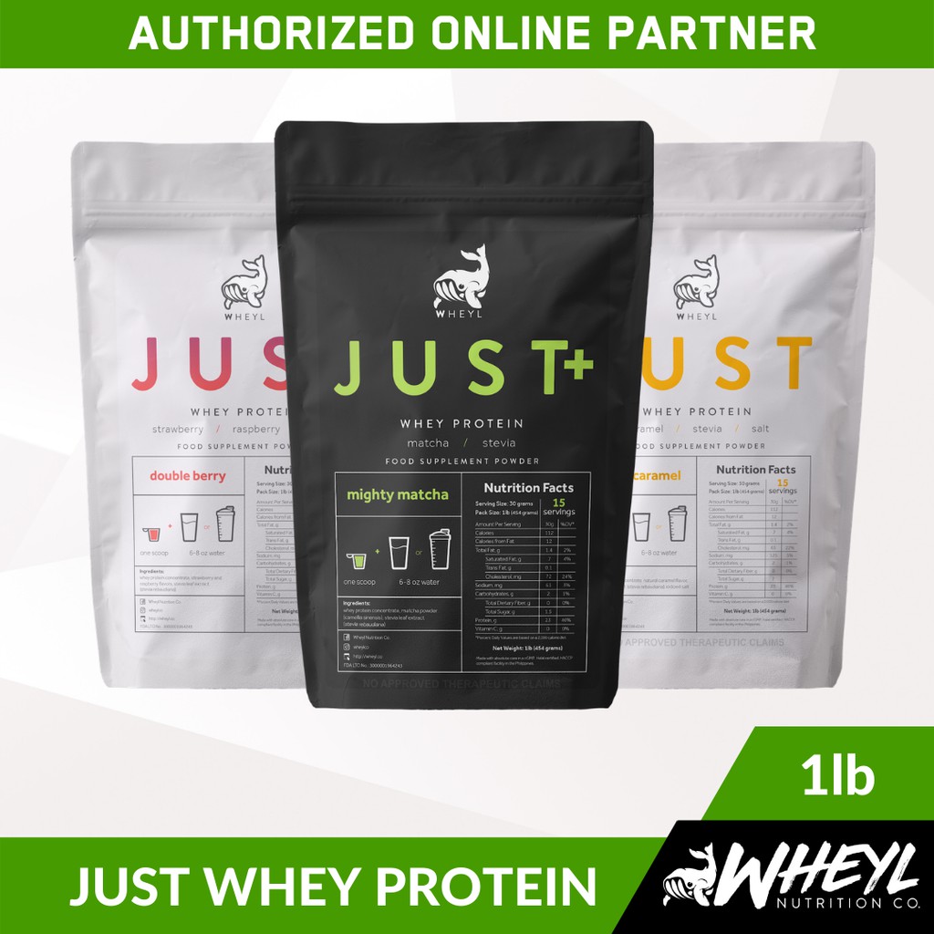 JUST Whey Protein Powder Available in Different Flavors Wheyl