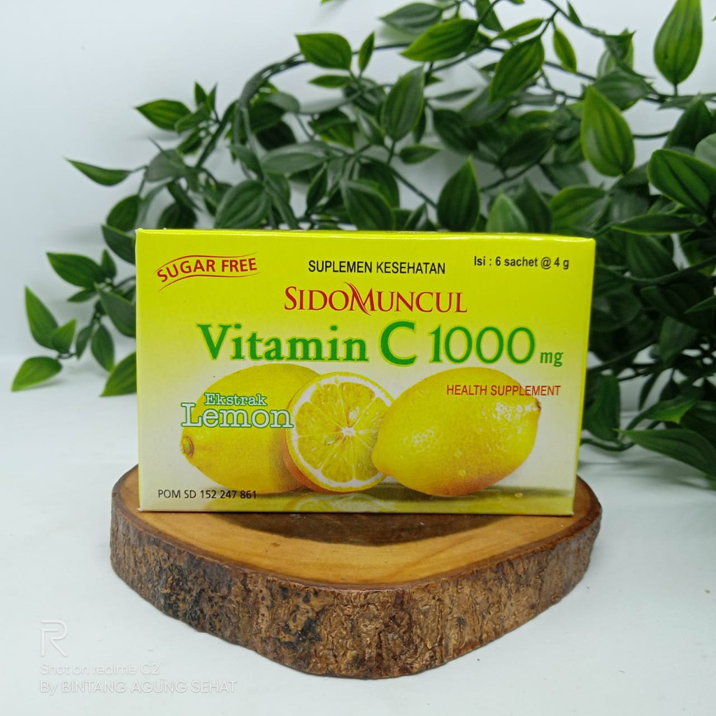 Sidomuncul Vitamin C 1000 Mg Body Resistant Multivitamin Supplements Shopee Philippines