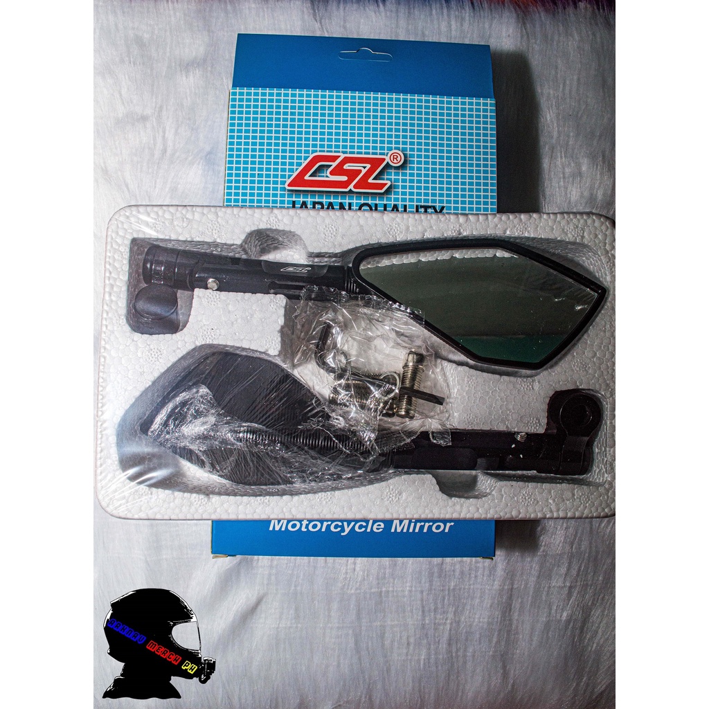 Universal Side Mirror for Motorcycle BLACK Shopee Philippines