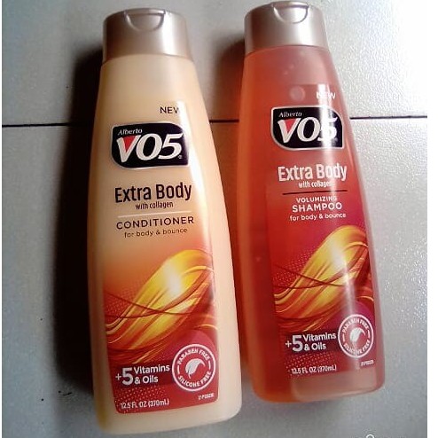Alberto Vo5 Extra Body Volumizing Shampoo Conditioner Shopee