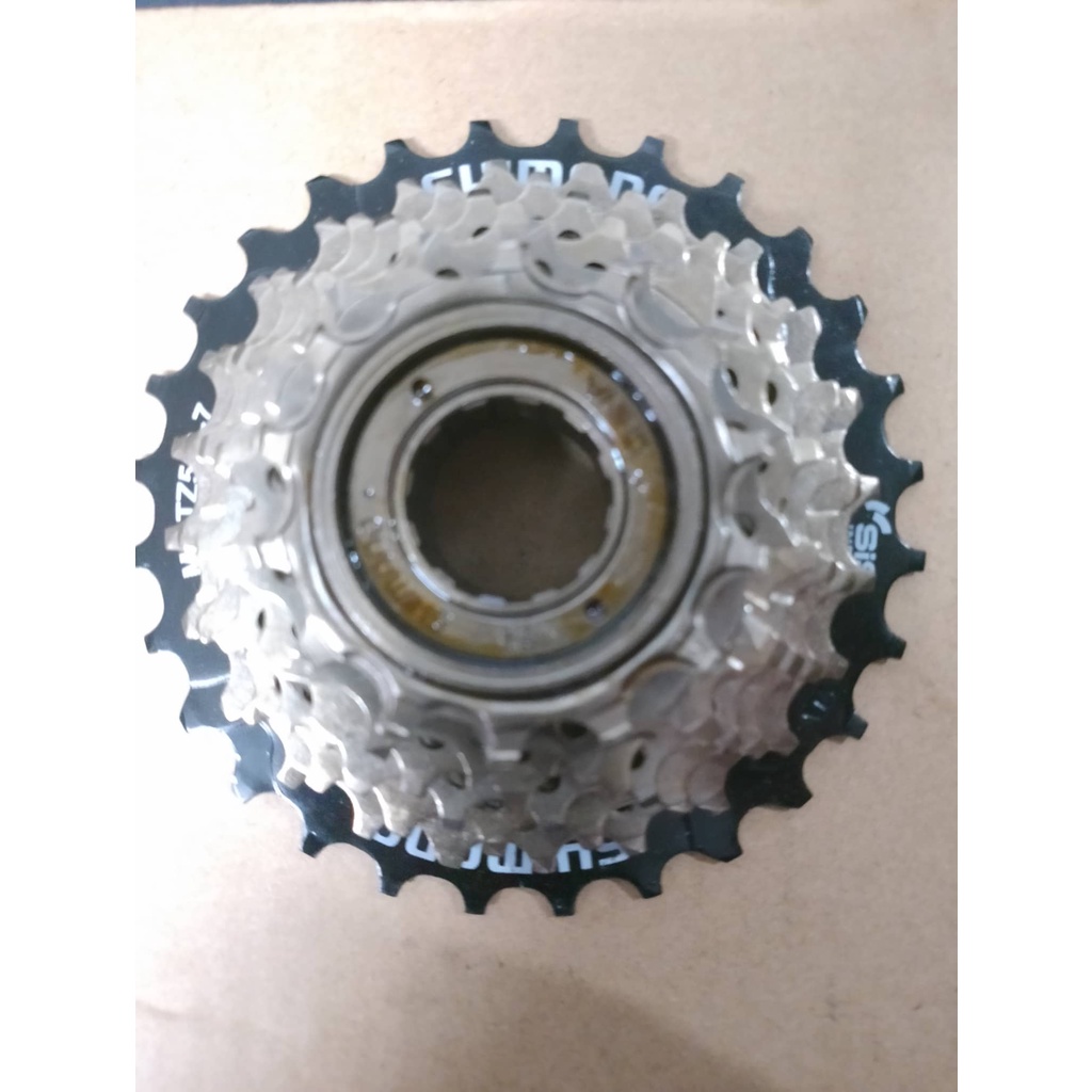 Shimano Cogs/Sprocket Freewheel 7 Speed Thread Type SIS Index | Shopee Philippines