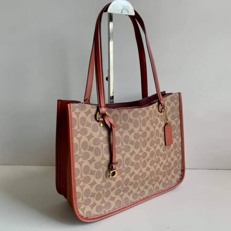 coach bag Ćoach Tyler Carryall in Signature | Shopee Philippines