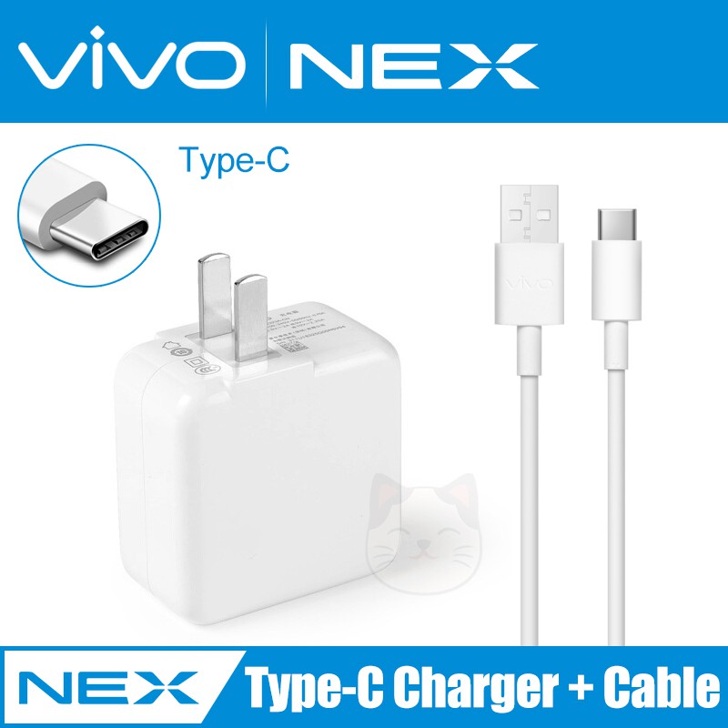 Original Vivo Nex Type C Fast Charger Cable Set Shopee Philippines
