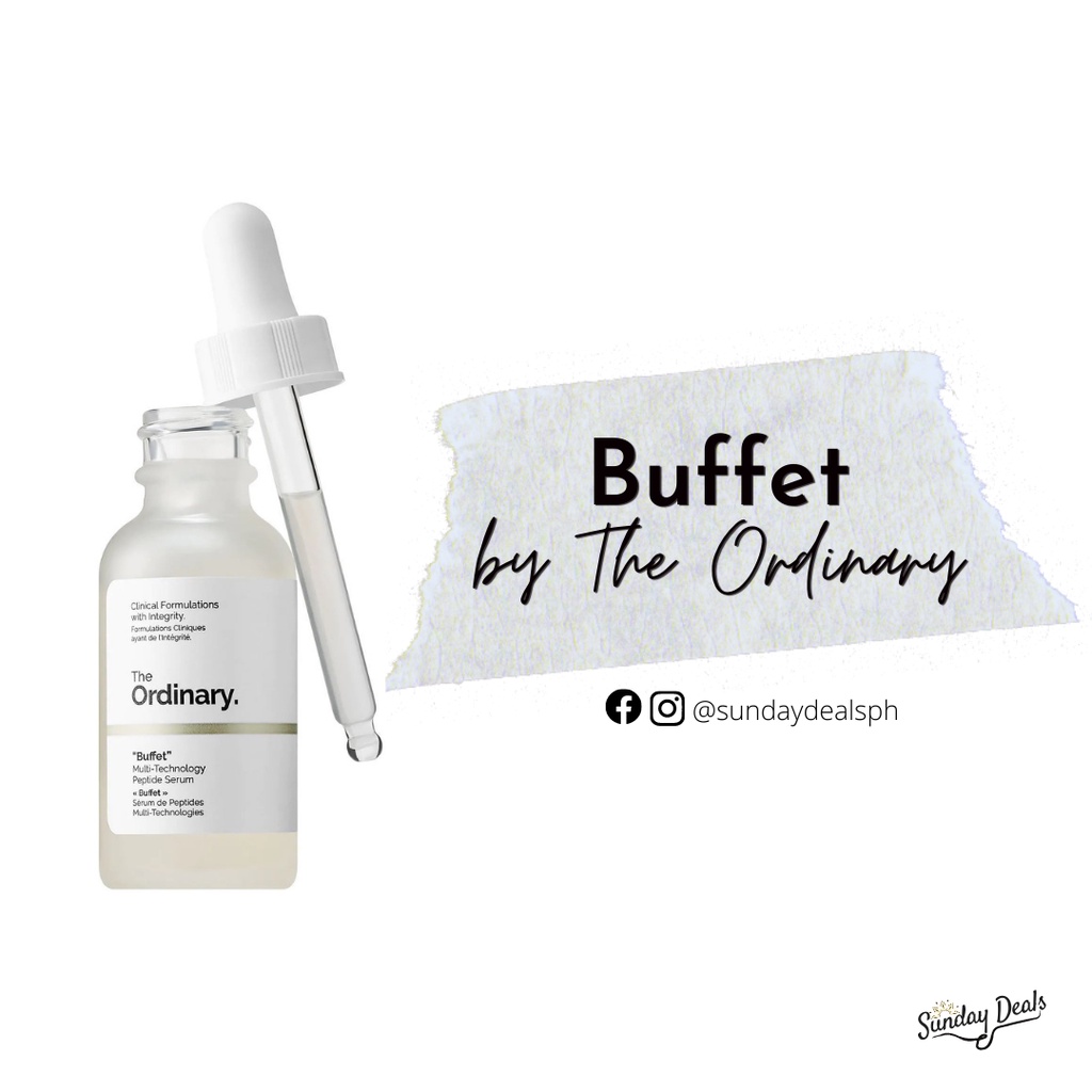 The Ordinary Buffet (30ml) Shopee Philippines