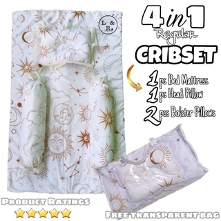 5in1 Regular Cribset Baby mattress for newborn Infant Baby. BABY BED SET | Higaan ng baby | Sapin