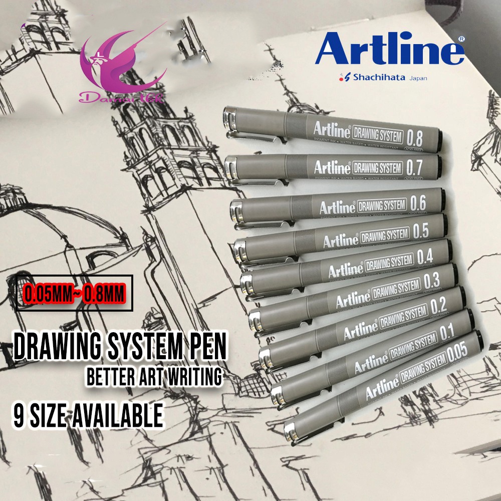 Artline drawing Pen Artline drawing SYSTEM Shopee Philippines