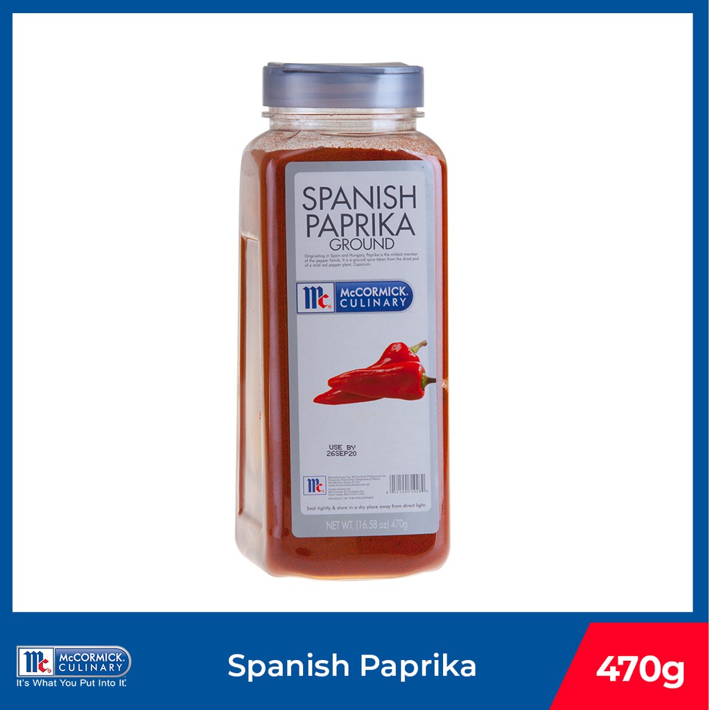 McCormick Spanish Paprika 470g Shopee Philippines