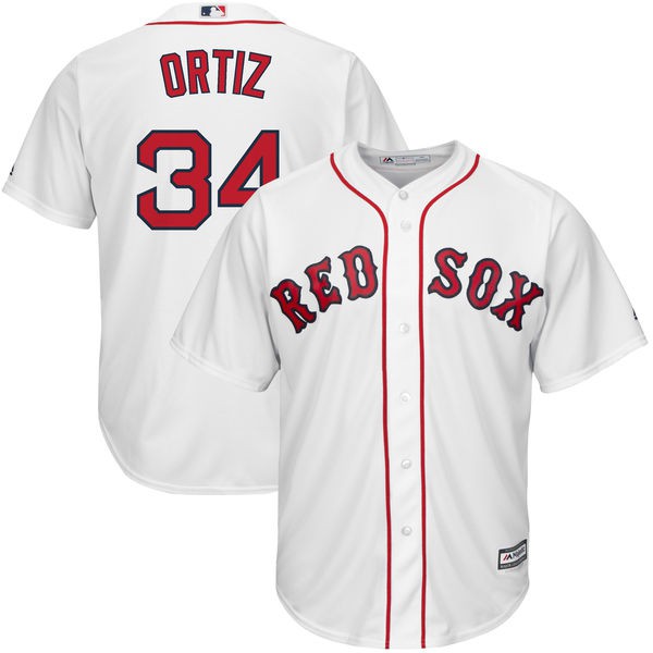 david ortiz red jersey