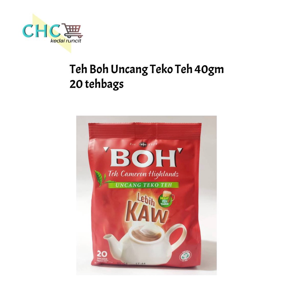 Teapot Uncang Teapot 40gm (20 potbags) Shopee Philippines