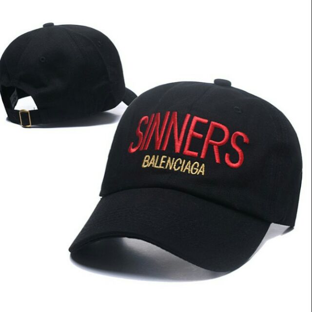 sinners balenciaga hat