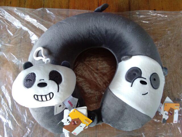  We Bare Bears Neck Pillow  Miniso Shopee Philippines