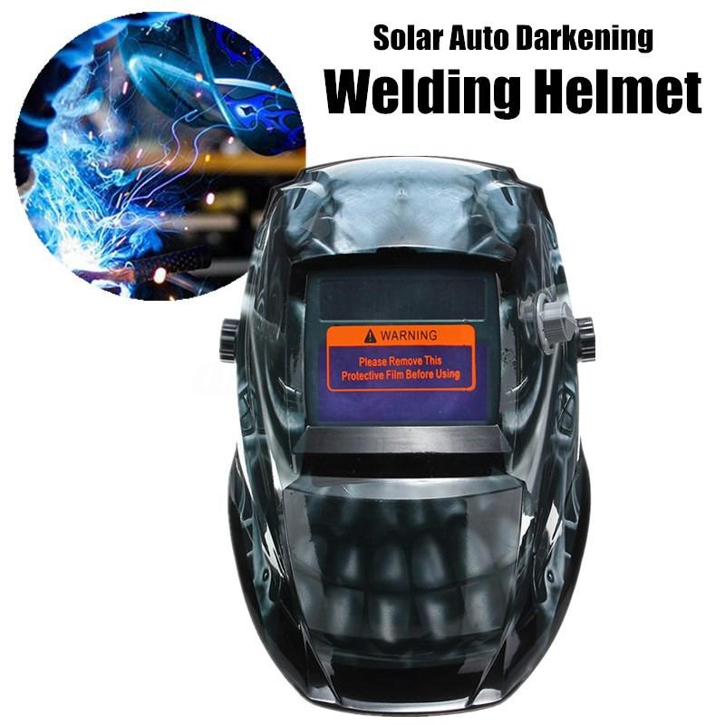 Solar Power Auto Darkening Welding Helmet Automatic Darkening Weld Mask Shield Protection Cap With Lens Adjustable He Adband Sales Online Green