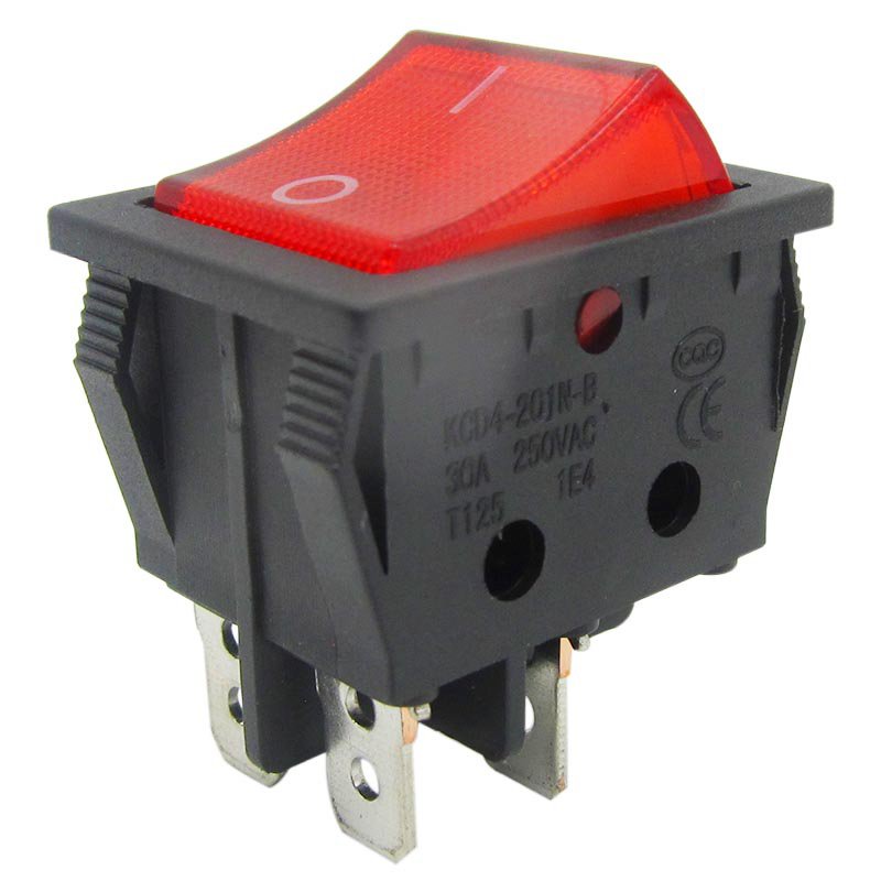 Welding Machine Switch 30A HighPower KCD4 TwoGear 4Pin/6Pin With