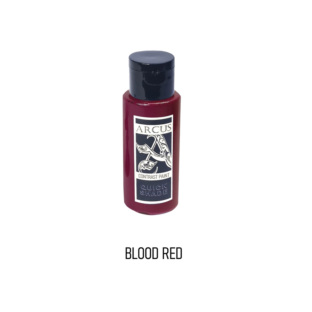 Arcus Quick Shade Contrast Paint - Blood Red 30ml. 