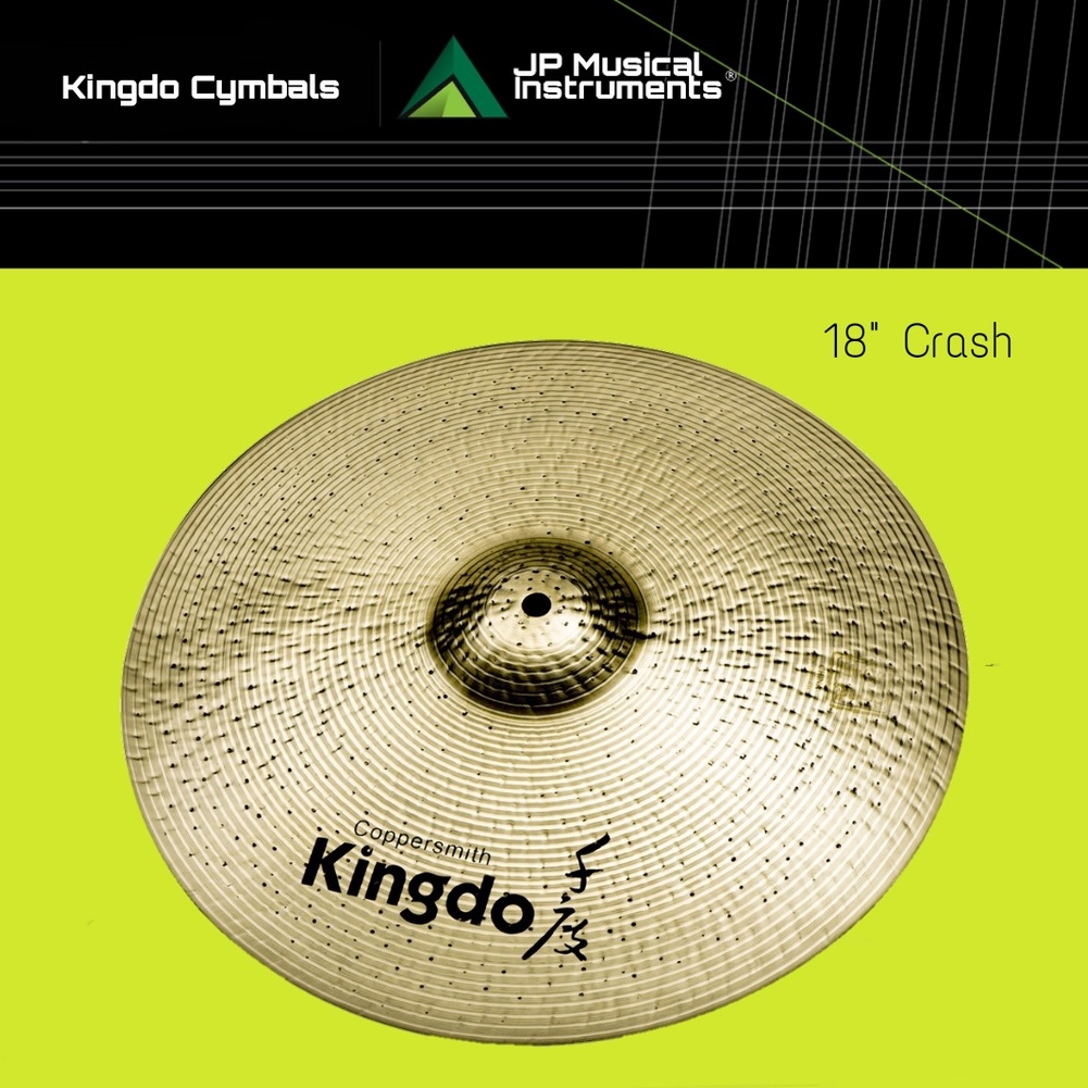 Kingdo Cymbals Modern Series 18" Crash Shopee Philippines