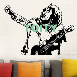 Bob Marley One Love Reggae Music Rasta Peace Vinyl Decal Wall Art Sticker Home Decor Art Mural Removable #6