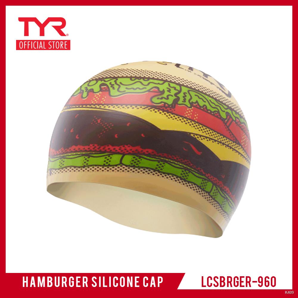 TYR Hamburger Silicone Adult Swim Cap Shopee Philippines