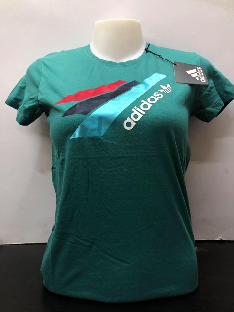 teal adidas shirt