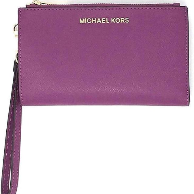 michael kors lilac wallet