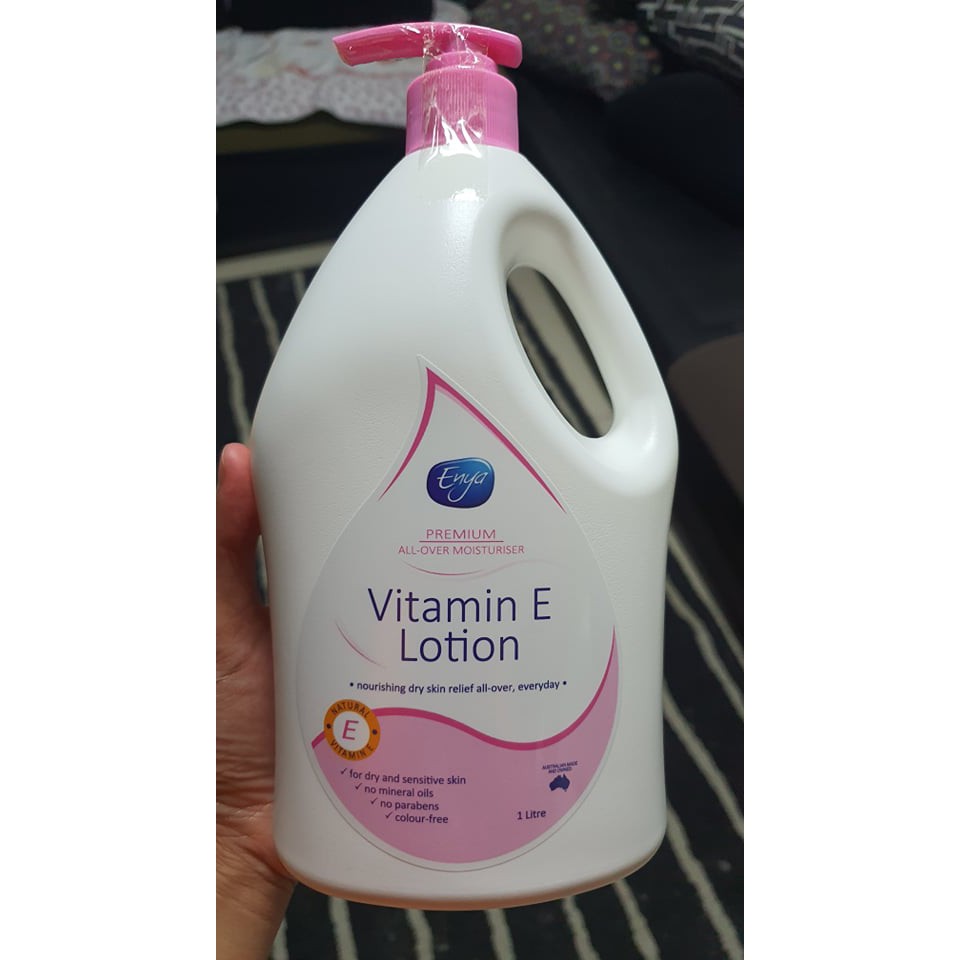 Enya Vitamin E Lotion 1 Liter [Imported From Australia] Shopee