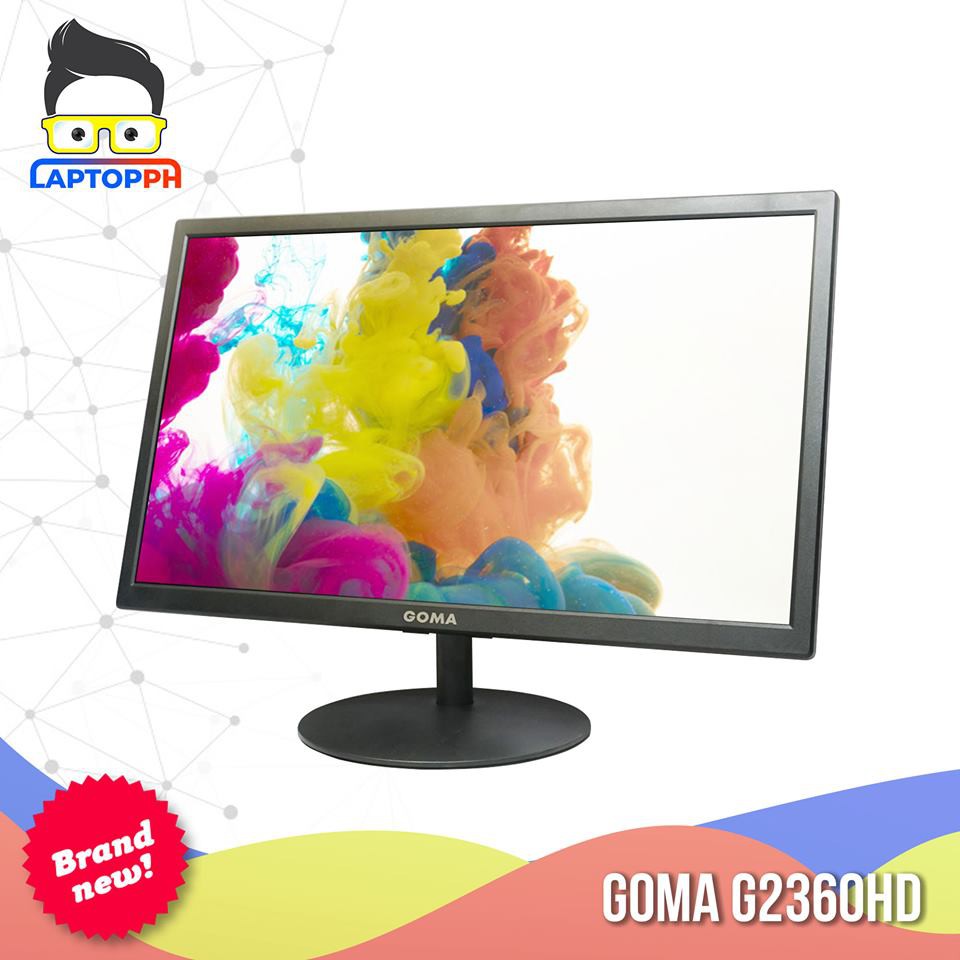 Laptopph Goma 20 22 23 Wide Led Brand New Monitors With Vga And Hdmi For Desktop Icafe Pisonet Shopee Philippines