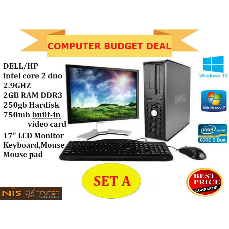 Desktop Computer Set Shopee Philippines