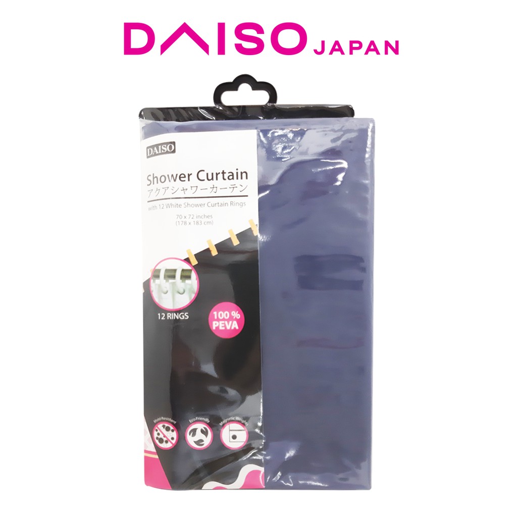 Daiso Shower Curtain Slate Shopee Philippines