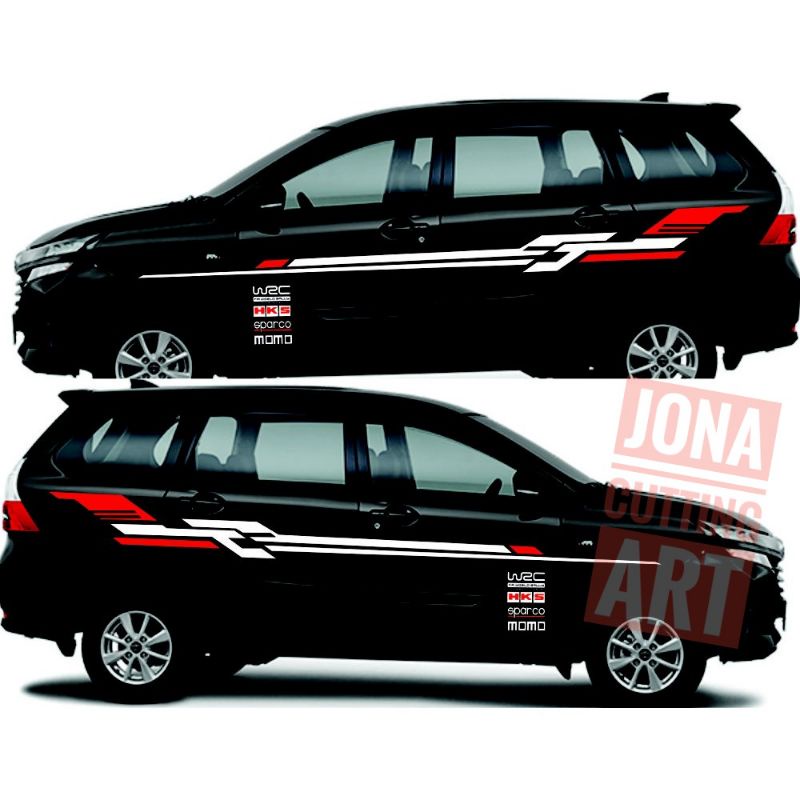 Avanza, Xenia Side body cutting Stickers | Shopee Philippines