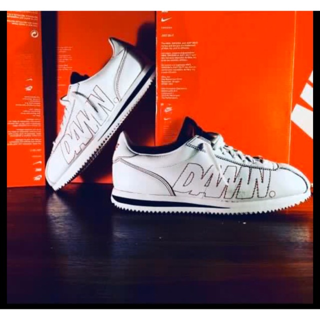 nike cortez kenny 1 kendrick lamar damn white gym red
