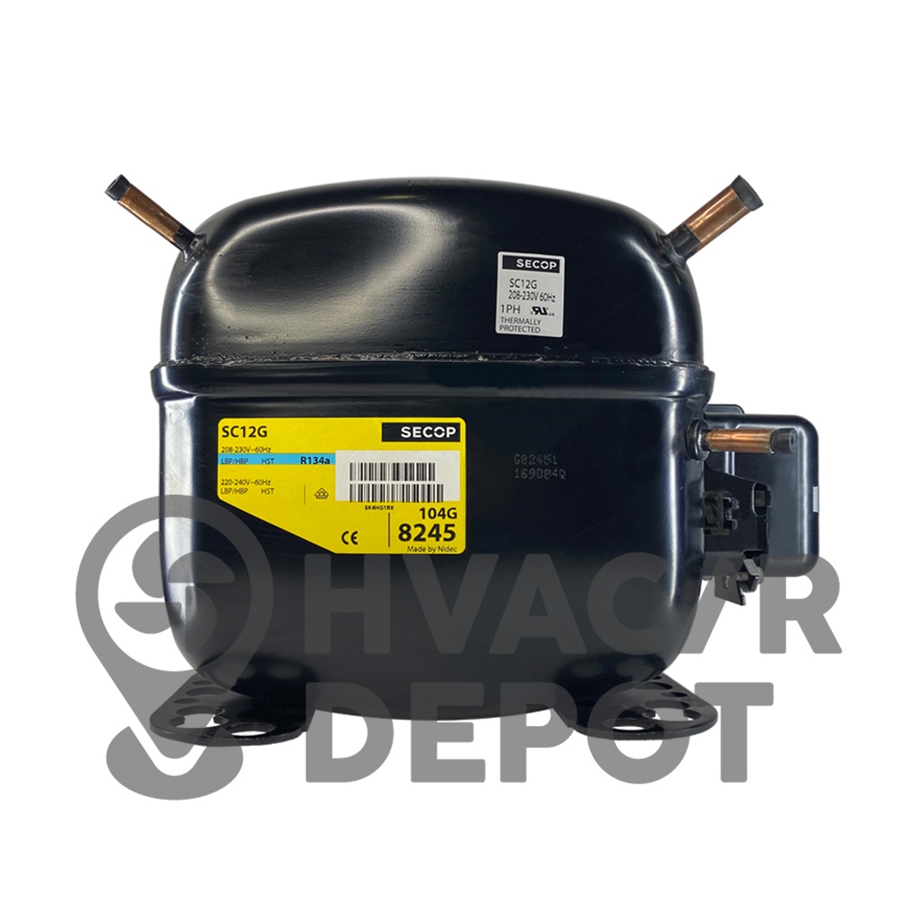 Secop Compressor SC12G (1/4 HP, R134A, 220V, 60Hz) Shopee Philippines