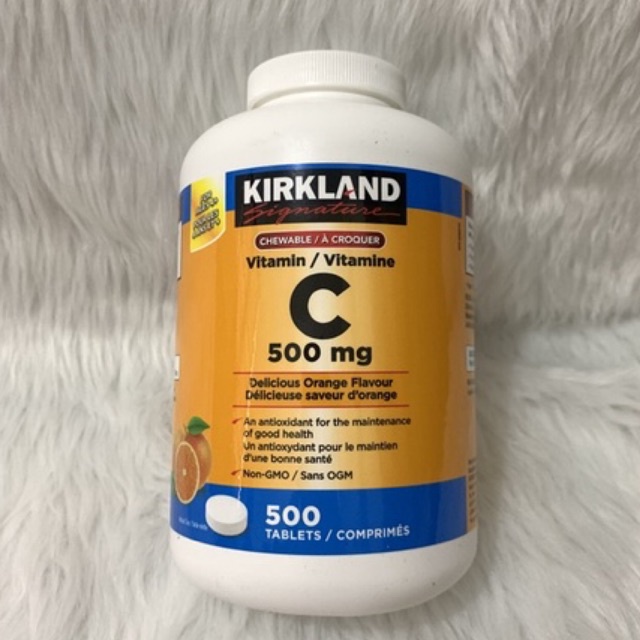 Kirkland vitamin c 500mg 500 tablets Shopee Philippines