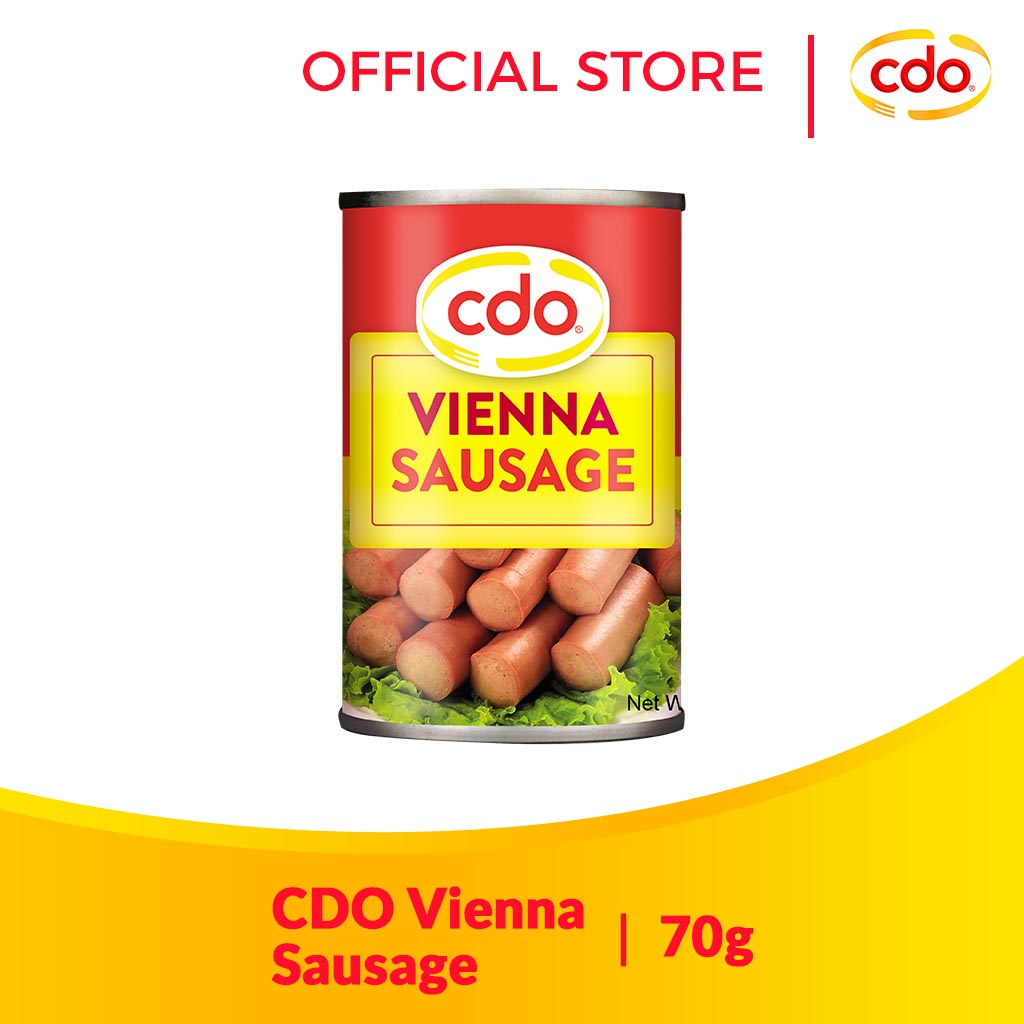 Cdo Vienna Sausage 70g Shopee Philippines