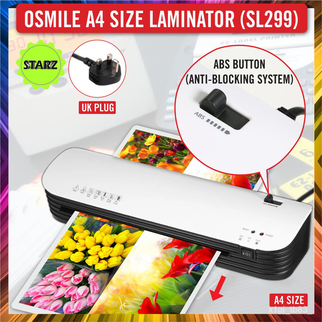 Laminator Machine A4 / A4 Laminate / A4 Laminating Machine / Mesin ...