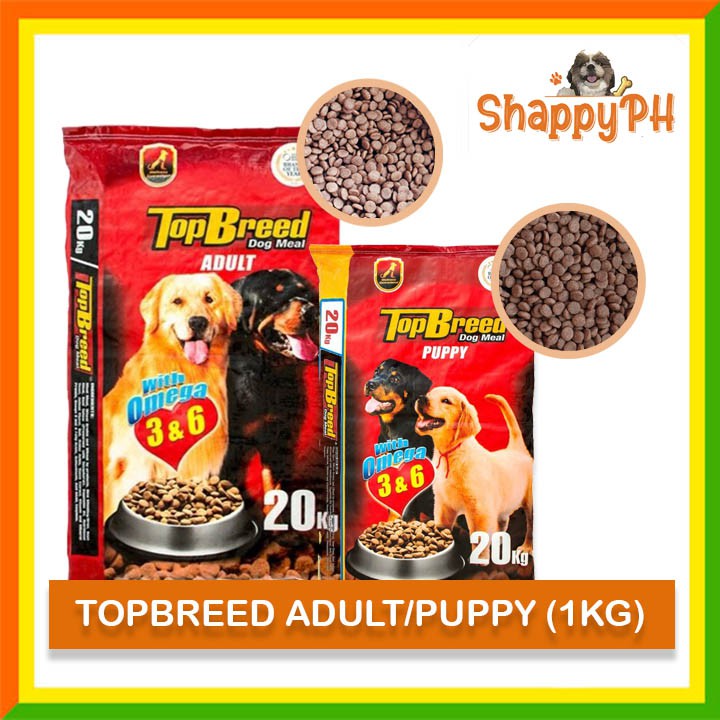 top-breed-puppy-adult-dry-dog-food-1kg-repack-shopee-philippines