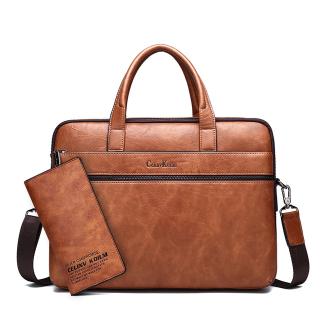 leather office briefcase