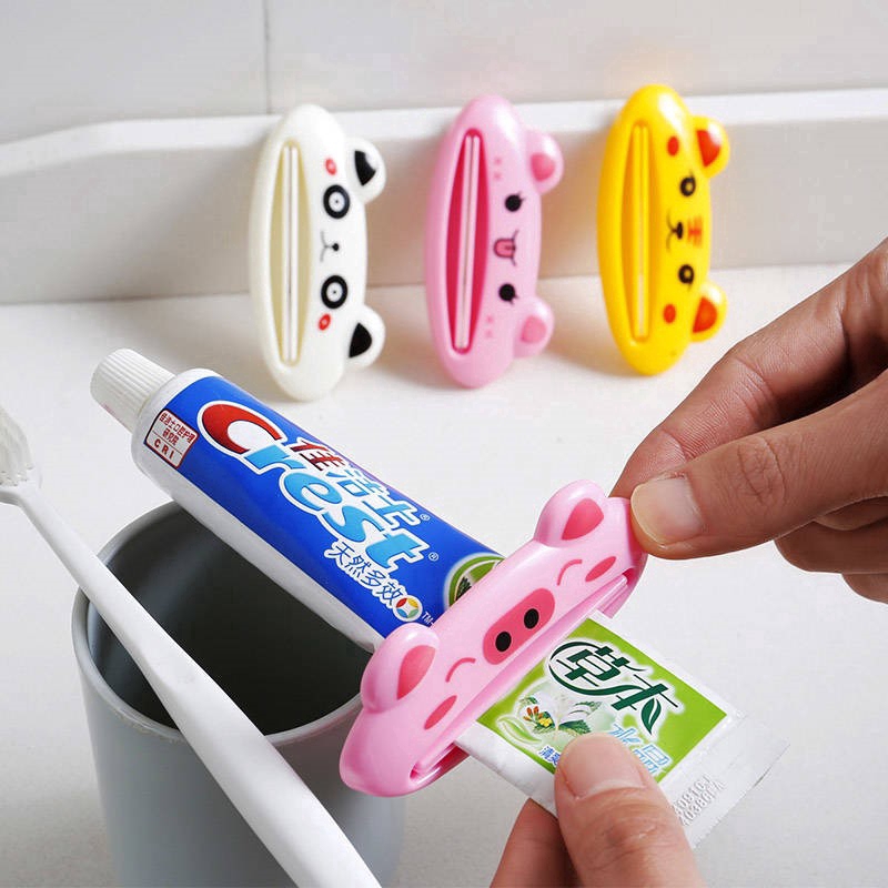 Automatic Toothpaste Machine Cute Cartoon Toothpaste Squeezing Device